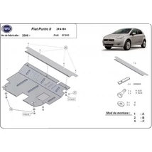 Fiat Punto II, 2000-2008 - Motorvédő lemez