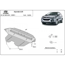 Hyundai IX35 2009-2018 - Motorvédő lemez