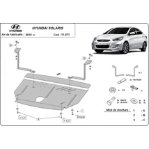 Hyundai Solaris, 2010-2018 - Motorvédő lemez