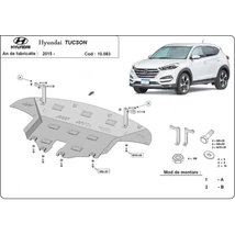 Hyundai Tucson, 2015-2018 - Motorvédő lemez