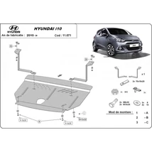 Hyundai i10, 2012-2018 - Motorvédő lemez