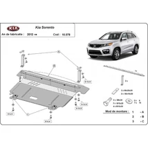 Kia Sorento, 2012-2018 - Motorvédő lemez