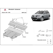Mitsubishi Outlander, 2002-2006 - Motorvédő lemez