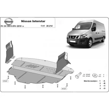 Nissan Interstar, 2010-2018 - Motorvédő lemez