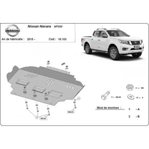 Nissan Navara NP300, 2015-2018 - Motorvédő lemez