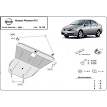 Nissan Primera P12, 2001-2018 - Motorvédő lemez