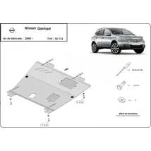 Nissan Qashqai, 2006-2013 - Motorvédő lemez