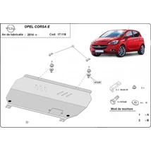 Opel Corsa E, 2014-2018 - Motorvédő lemez
