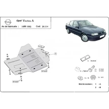 Opel Vectra A, 1988-1995 - Motorvédő lemez