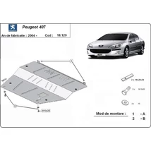 Peugeot 407, 2004-2018 - Motorvédő lemez