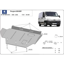 Peugeot Boxer, 1996-2006 - Motorvédő lemez