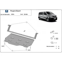 Peugeot Expert, 2016-2018 - Motorvédő lemez