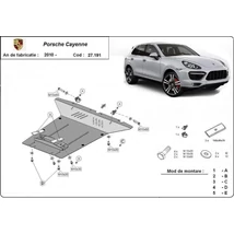 Porsche Cayenne, 2010-2018 - Motorvédő lemez