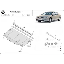 Renault Laguna, 2001-2007 - Motorvédő lemez