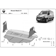 Renault Master, 2010-2018 - Motorvédő lemez