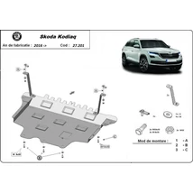 Skoda Kodiaq, 2016-2018 - Motorvédő lemez