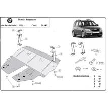 Skoda Roomster, 2004-2018 - Motorvédő lemez