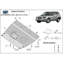 Subaru Forester2, 2002-2008 - Motorvédő lemez