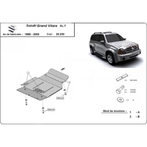 Suzuki Grand Vitara XL7, 1999-2005 - Motorvédő lemez