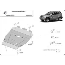 Suzuki Grand Vitara, 2005-2018 - Motorvédő lemez
