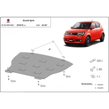 Suzuki Ignis, 2017-2018 - Motorvédő lemez