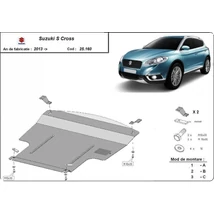 Suzuki SX4 -S- Cross, 2013-2018 - Motorvédő lemez