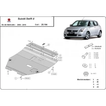 Suzuki Swift II, 2005-2010 - Motorvédő lemez