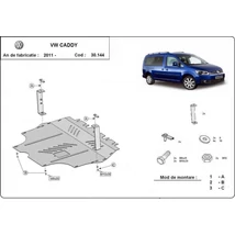 VW Caddy, 2011-2018 - Motorvédő lemez