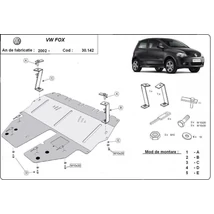 VW Fox, 2002-2018 - Motorvédő lemez