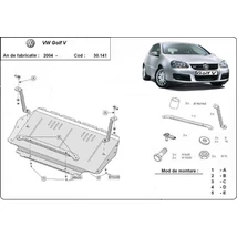 VW Golf 5, 2004-2010 - Motorvédő lemez