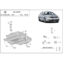 VW Jetta, 2011-2018 - Motorvédő lemez