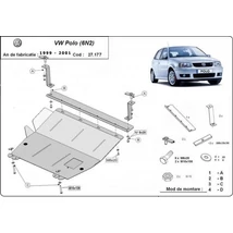 VW Polo 6n2, 1999-2001 - Motorvédő lemez