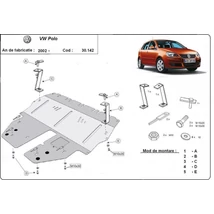 VW Polo II, 2003-2009 - Motorvédő lemez