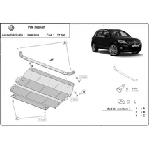 VW Tiguan, 2008-2015 - Motorvédő lemez