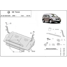 VW Touran, 2003-2010 - Motorvédő lemez