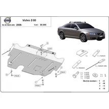 Volvo S80, 2006-2018 - Motorvédő lemez