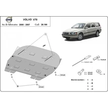 Volvo V70, 2000-2007 - Motorvédő lemez