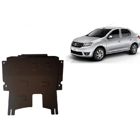 Dacia Logan II, 2012-2018 - Motorvédő lemez