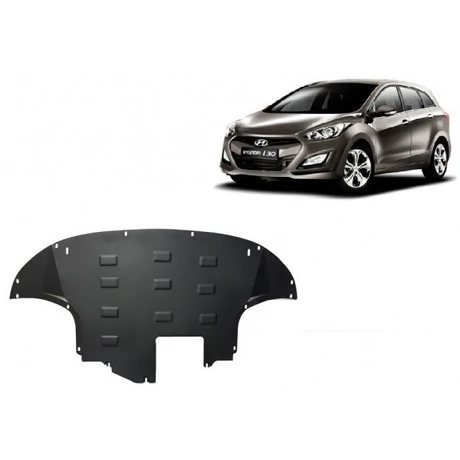 Hyundai i30, 2017-2018 - Motorvédő lemez